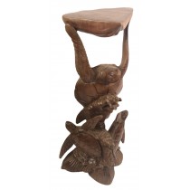 Wooden Turtle Stand 81cm - COLLECTION ONLY