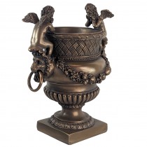 Angels and Lion Urn 32cm 