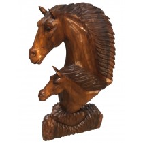Wooden Horse Head 80cm